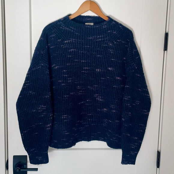 Varley Albion Knit Sweater, Blue, XL - Picture 2 of 11